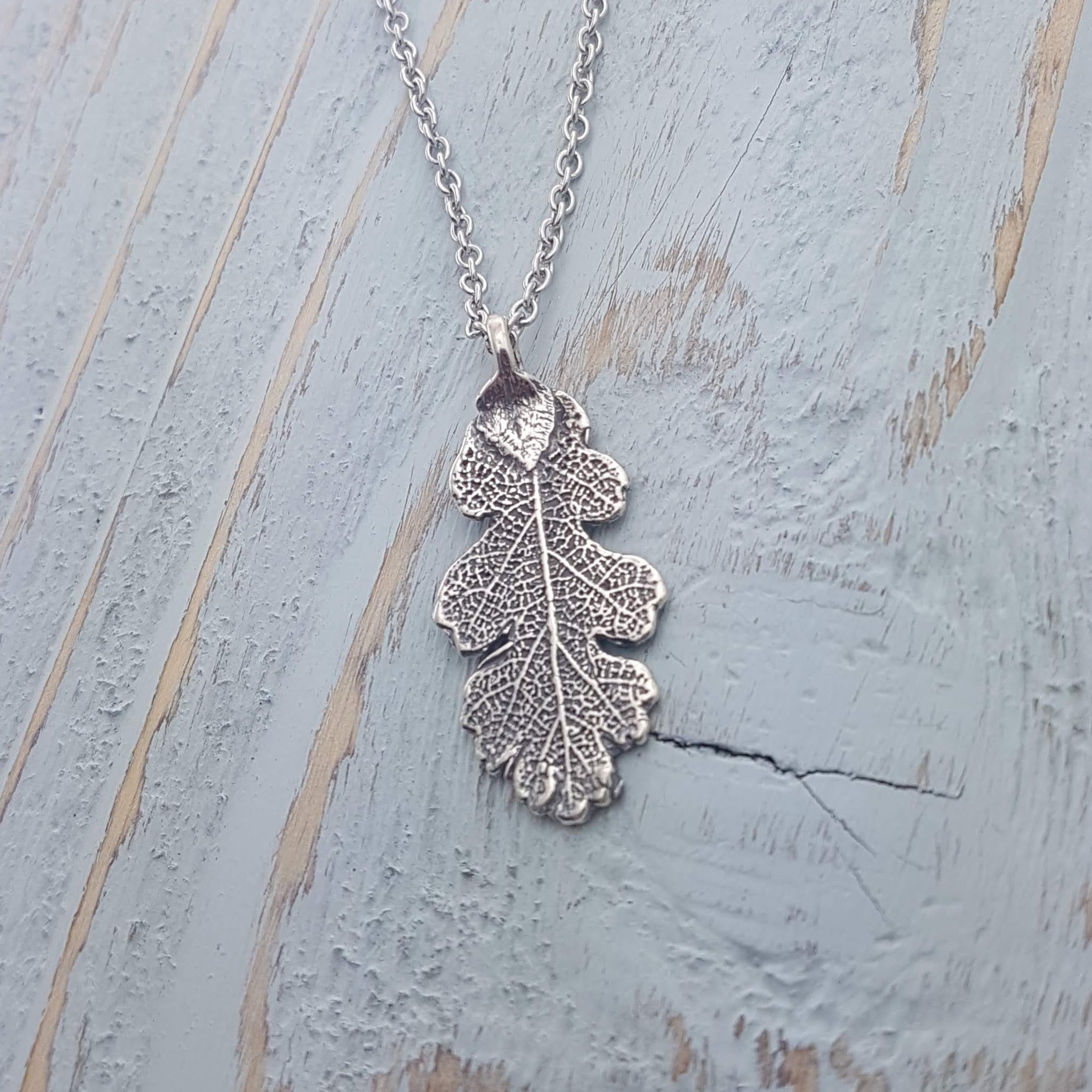Oak Leaf Necklace - Gwen Delicious Jewelry Designs