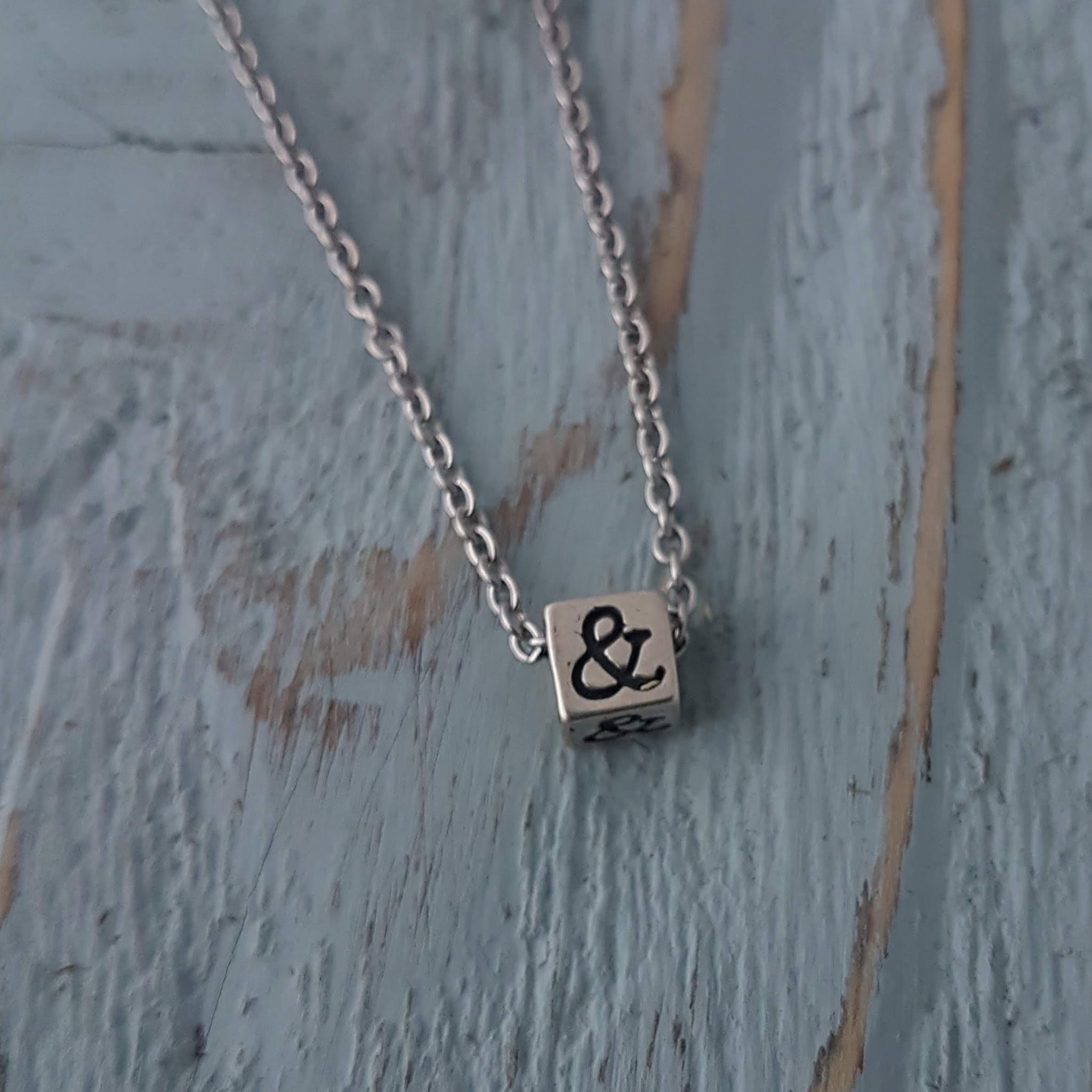 Ampersand Necklace - Gwen Delicious Jewelry Designs