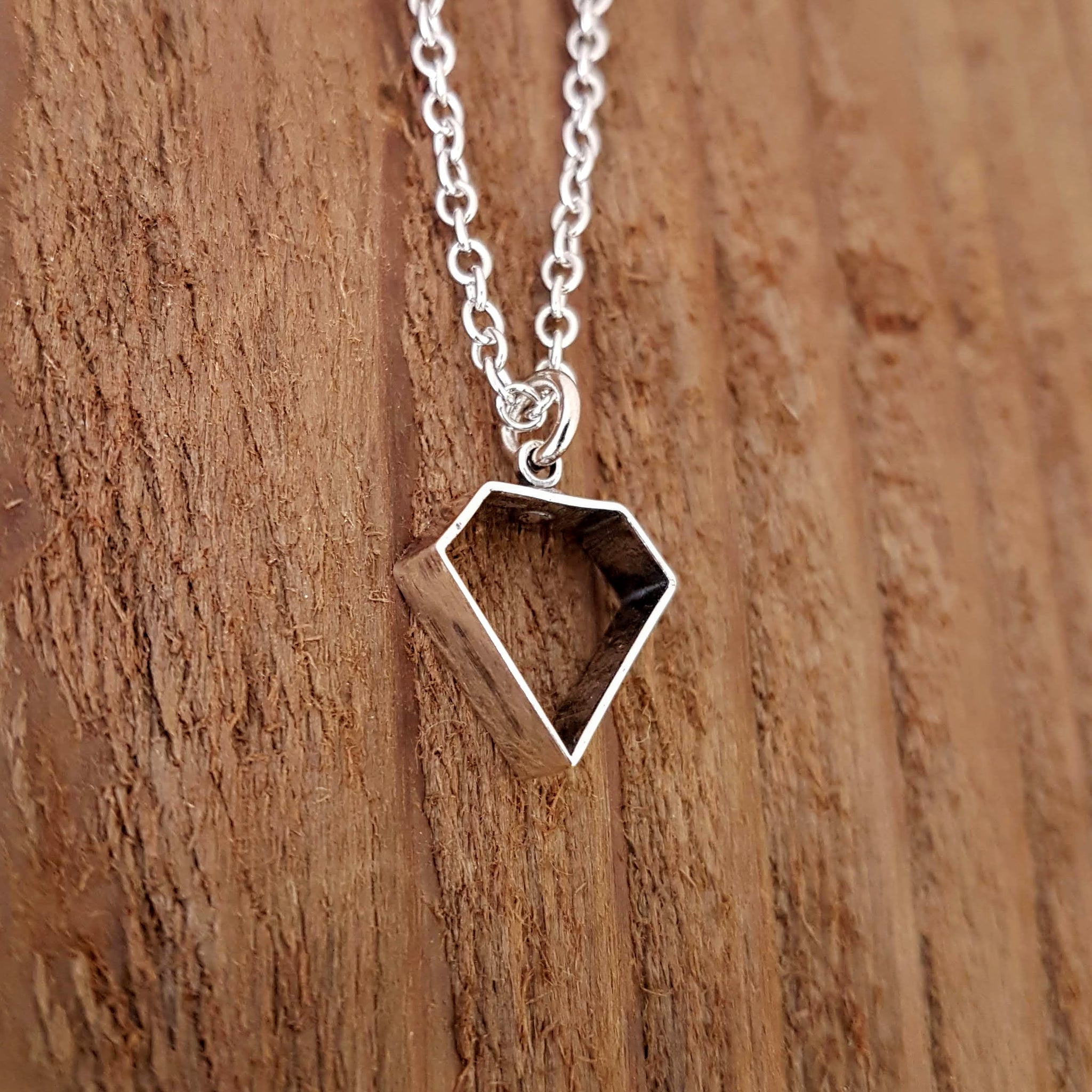 Poor Mans Diamond Necklace - Gwen Delicious Jewelry Designs