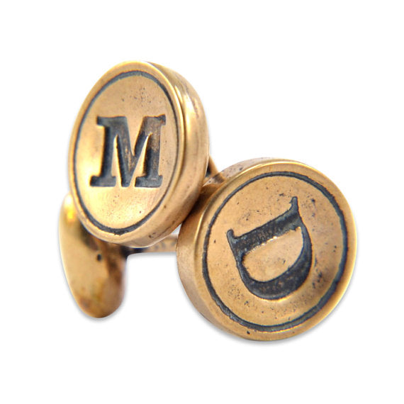 Personalized Cuff Links - Gwen Delicious Jewelry Designs