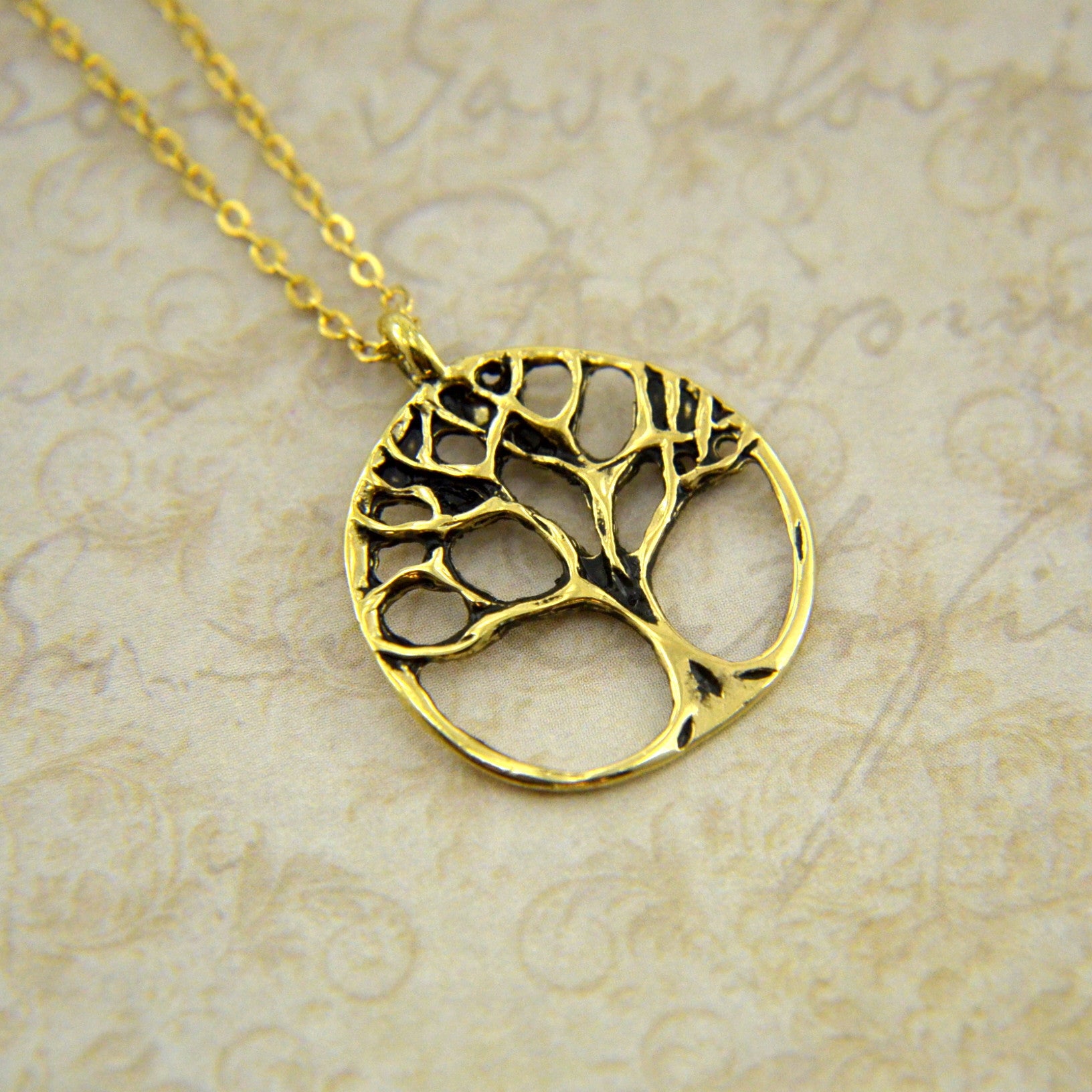 Tree of Life Necklace - Gwen Delicious Jewelry Designs
