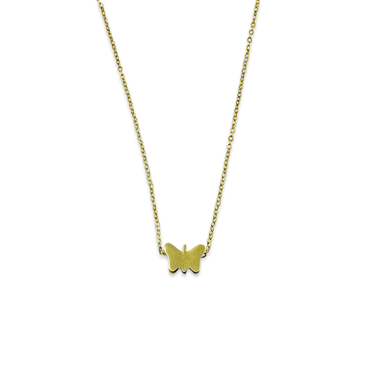 Tiny Butterfly Necklace - Gwen Delicious Jewelry Designs