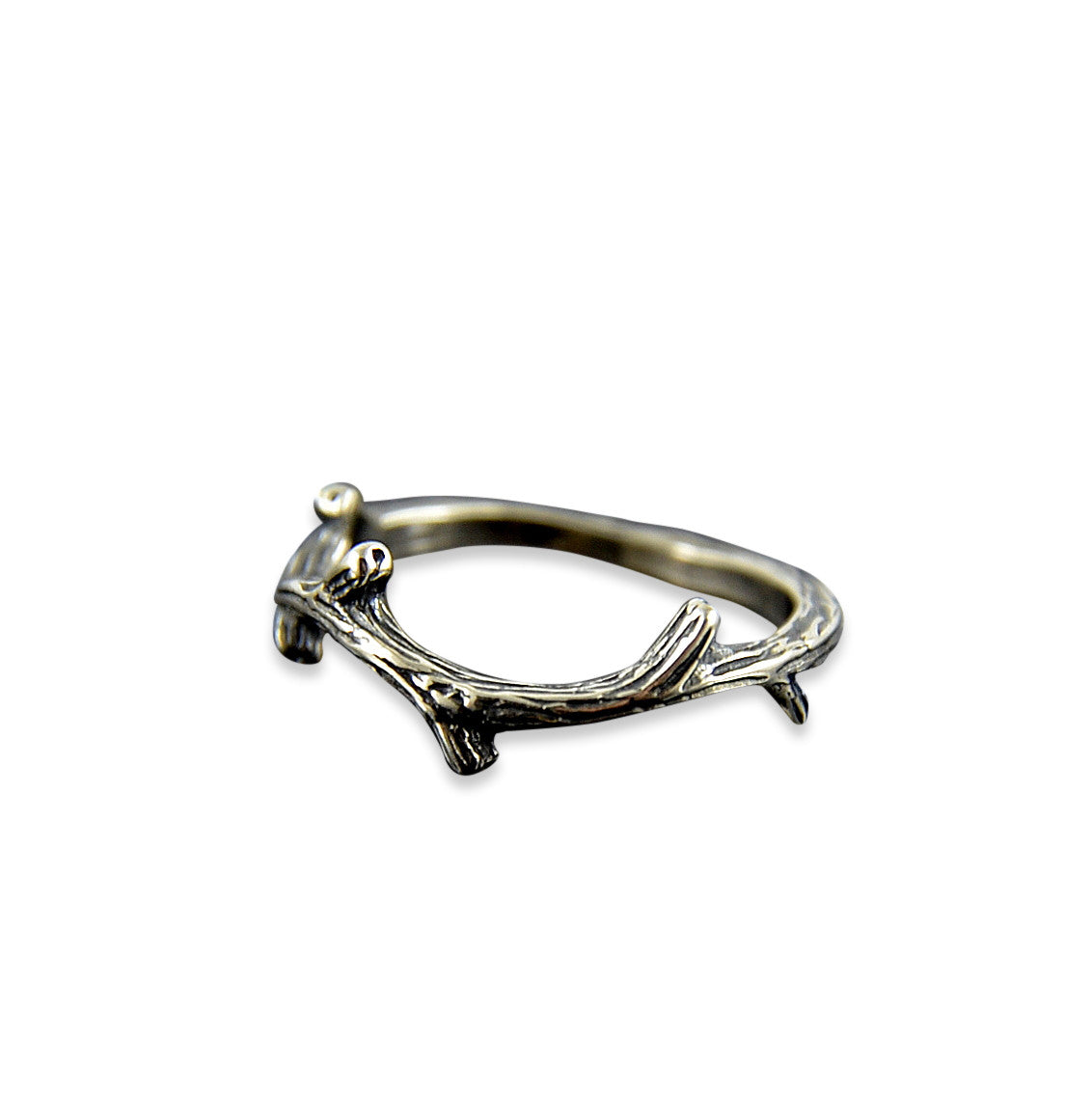 Twig Ring - Branch Ring - Crown of Thorns - Gwen Delicious Jewelry Designs