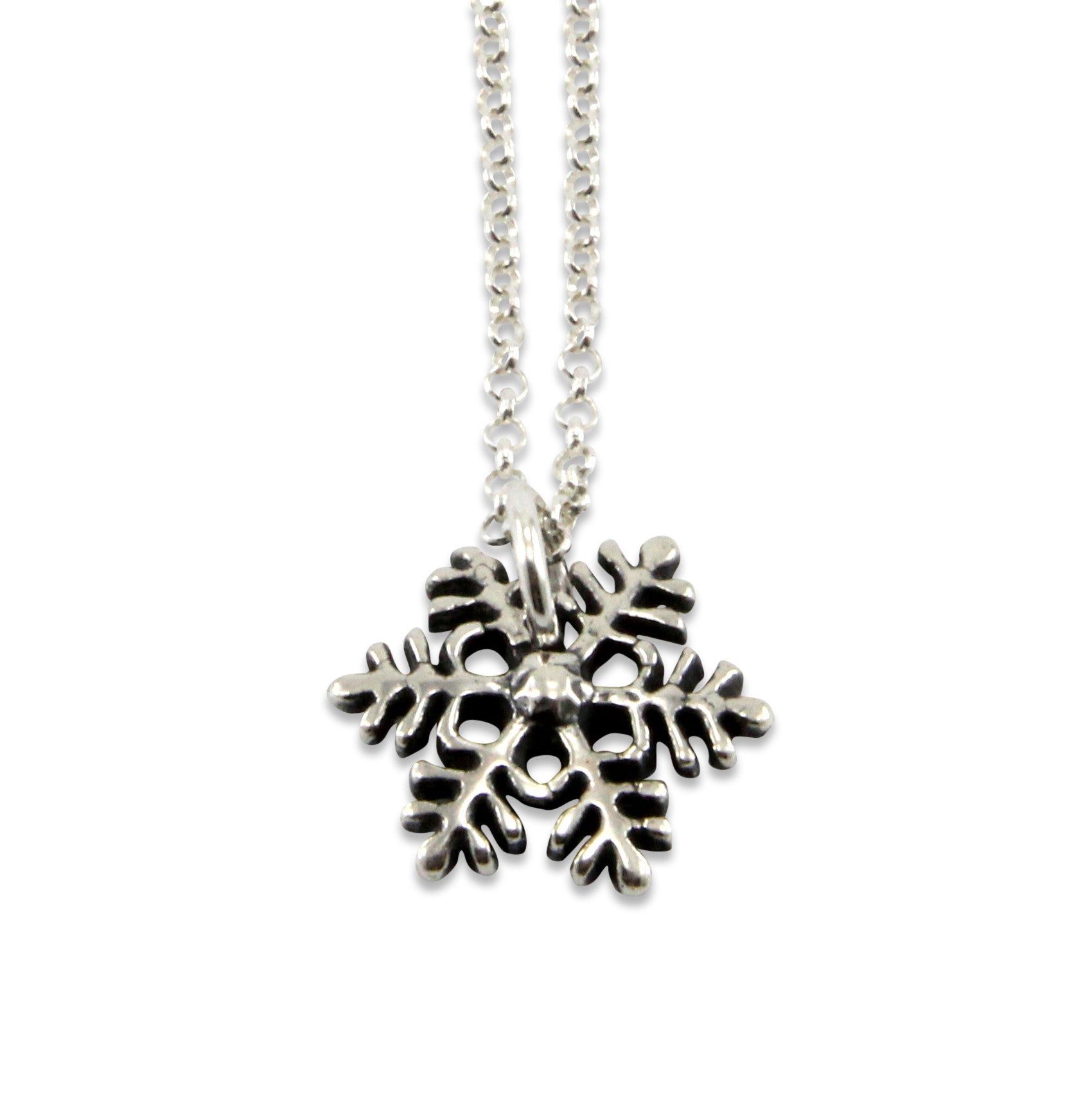 Snow Flake Necklace - Gwen Delicious Jewelry Designs