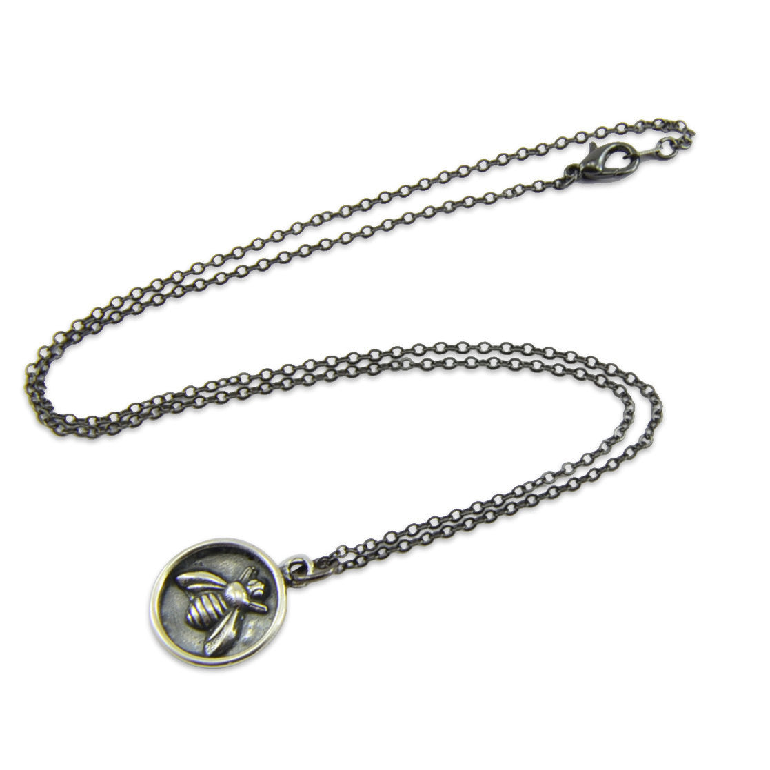 Honey Bee Wax Seal Necklace - Gwen Delicious Jewelry Designs